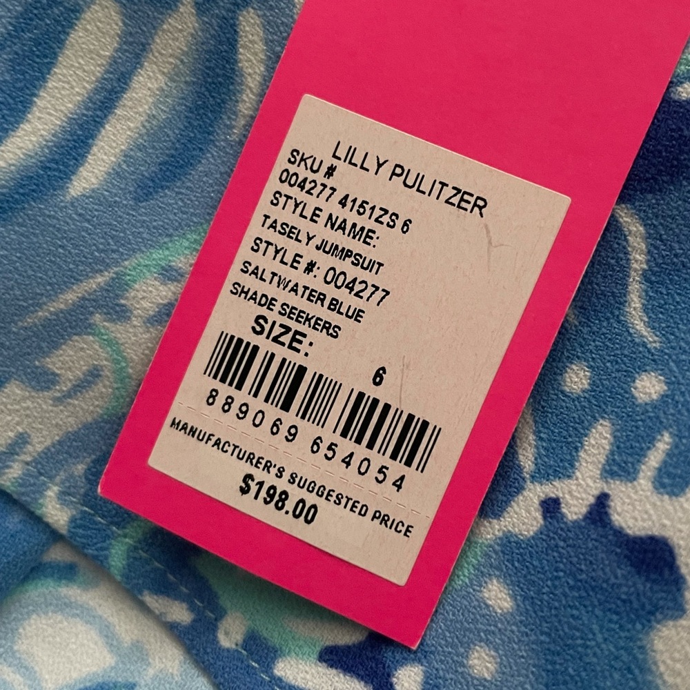 ‼️SOLD‼️Lilly Pulitzer Jumpsuit - Picture 4 of 4